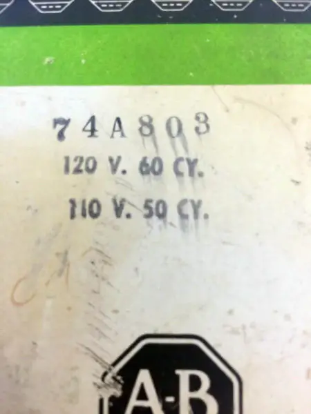 Allen-Bradley 74A803