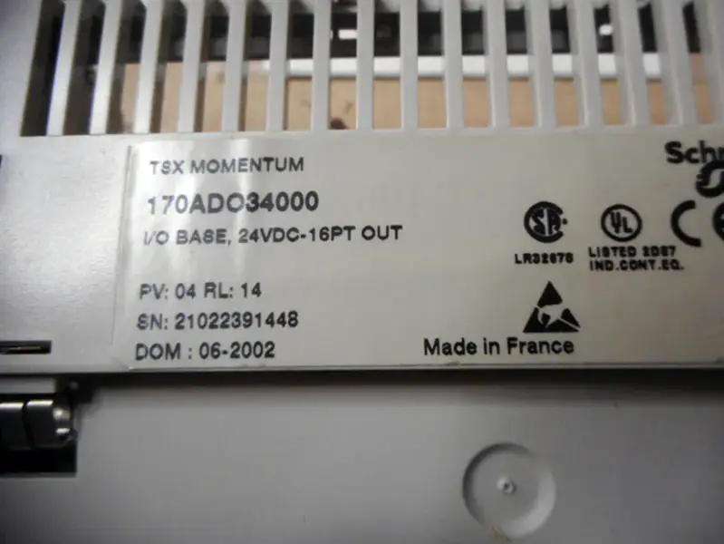 SCHNEIDER ELECTRIC 170ADO34000