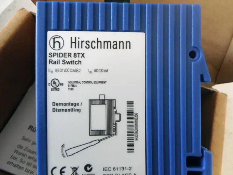 HIRSCHMANN 943-376-001 Ethernet