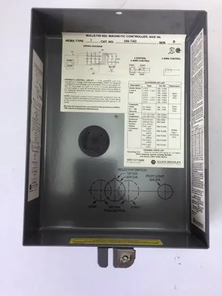 Allen-Bradley 509-TAD