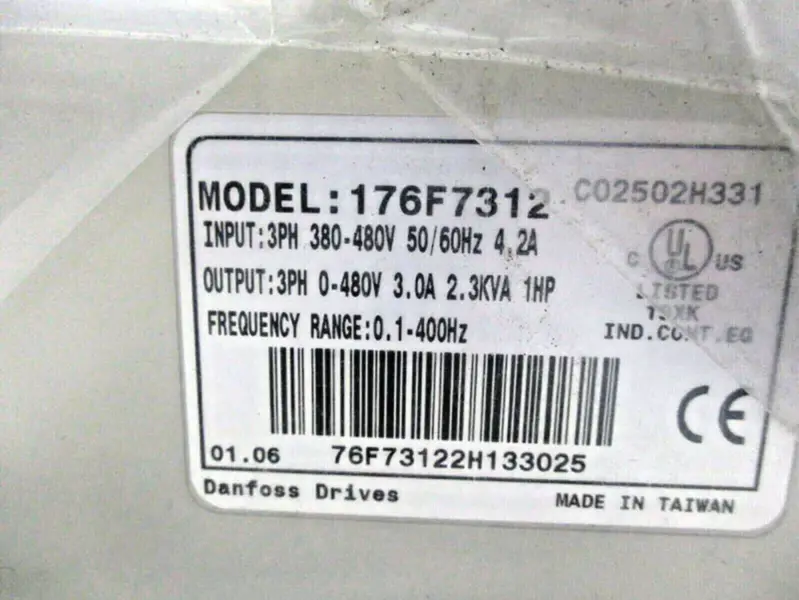 DANFOSS 176F7312