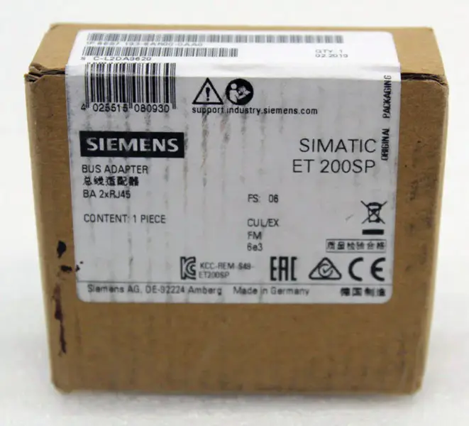 Siemens 6ES7193-6AR00-0AA0