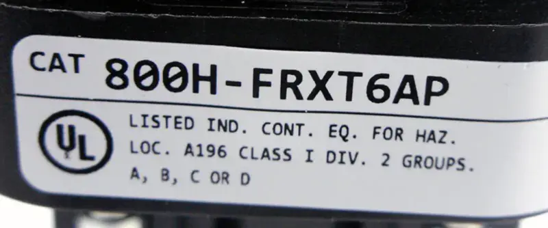 Allen-Bradley 800HFRXT6AP