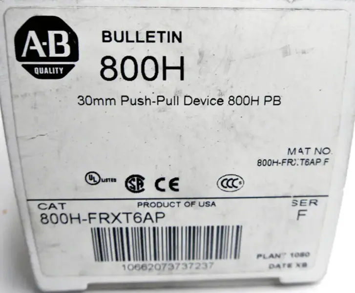 Allen-Bradley 800HFRXT6AP