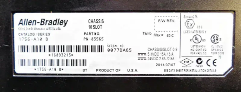 Allen-Bradley 1756A10