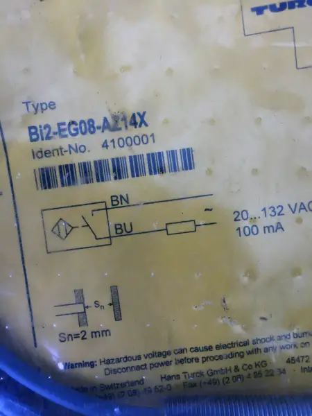 TURCK BI2-EG08-AZ14X