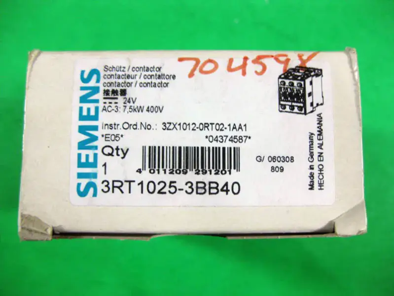 Siemens 3RT1025-3BB40