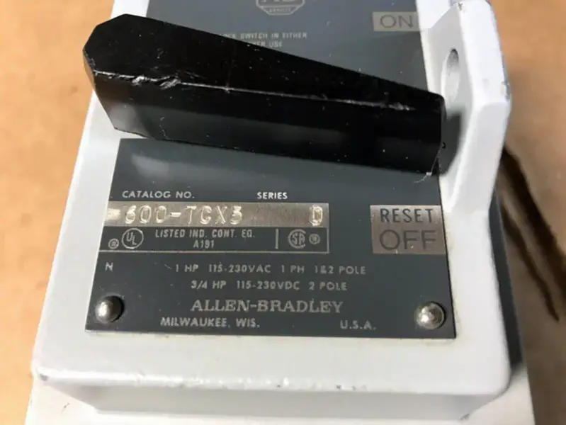 Allen-Bradley 600TCX5