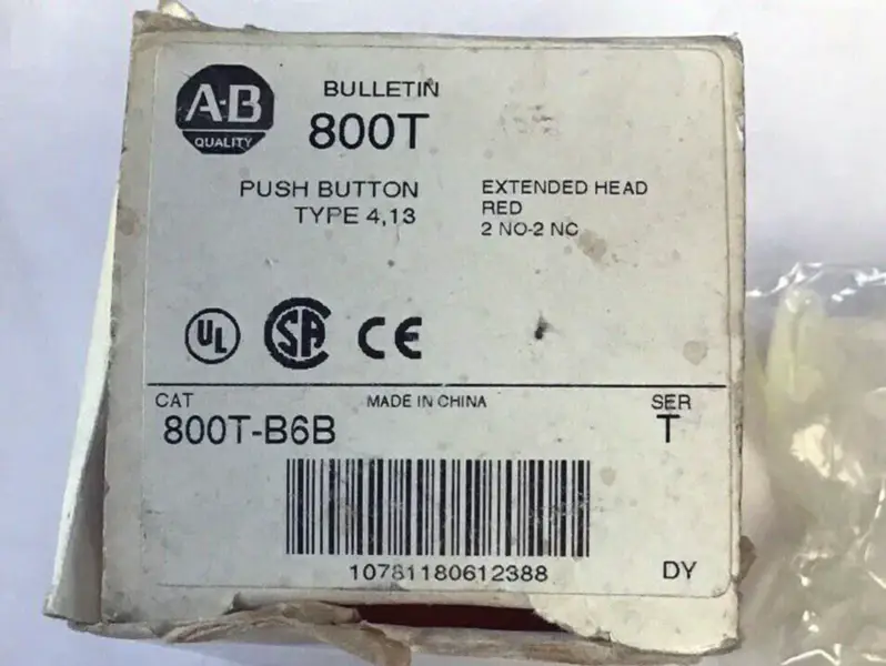 Allen-Bradley 800T-B6B
