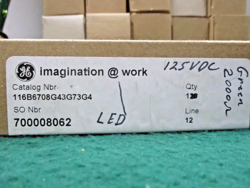 GENERAL ELECTRIC 116B6708G43G73G4