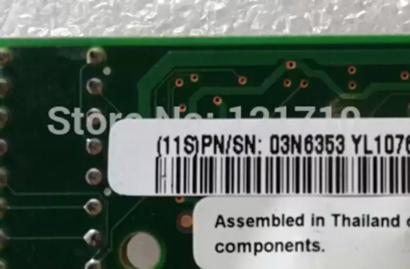 IBM 52A0 03N5211 80P6905 52AB 03N6353 VPD karta pro průmyslovou základní desku serveru pSeries