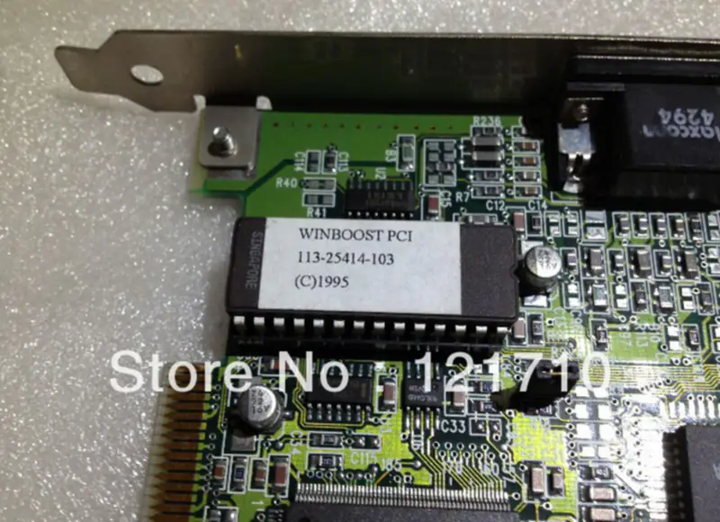WINBOOST WINBOOST PCI 113-25414-103 Mach32 EXM254A zobrazovací karty průmyslové základní desky