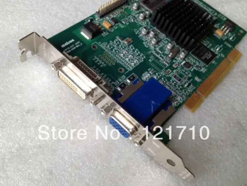MATROX MATROX PCI INTERFACE GRAPHICS CARD F7003-0301 REV A Průmyslová základní deska ETON ET866