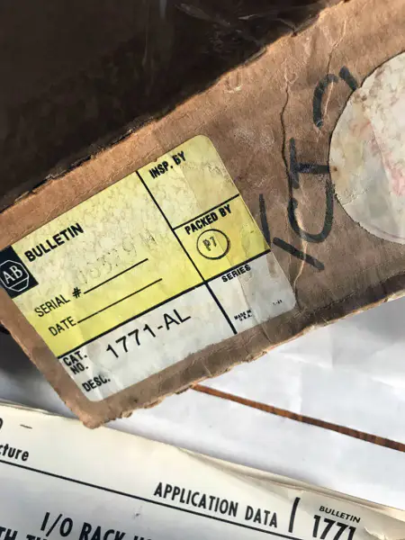 Allen-Bradley 1771-AL