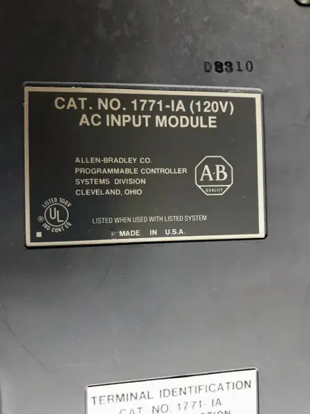 Allen-Bradley 1771-1A