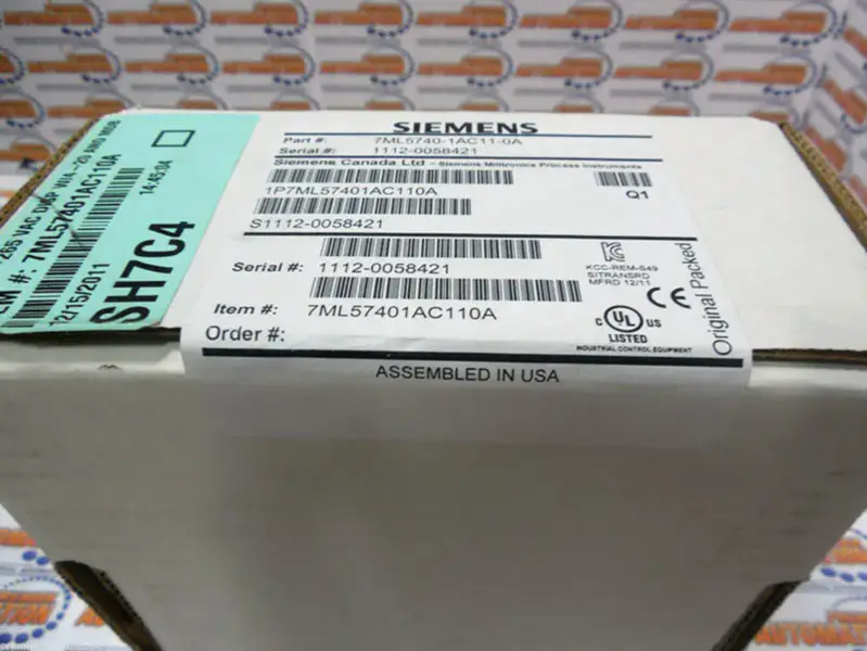 Siemens 7ML5740-1AC11-0A