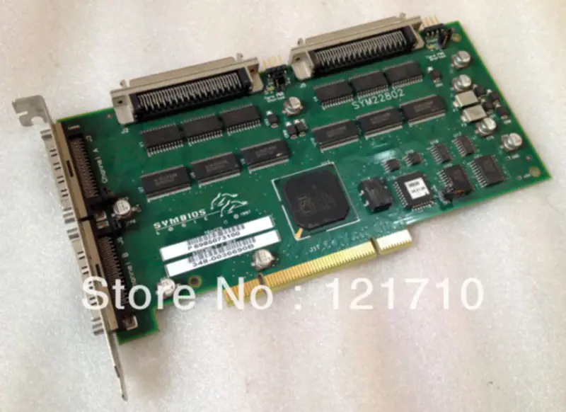 LSI Logic 348-0036690B SYM22802 Dual HVD Differential Ultra/Wide SCSI PCI karta průmyslová základní deska