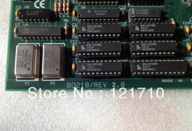 Moxa C218PLUS BO218 REV 2.0 motherboard