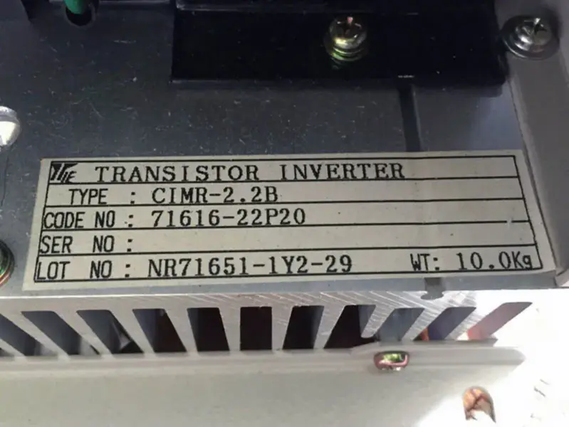 YASKAWA CIMR-2.2B