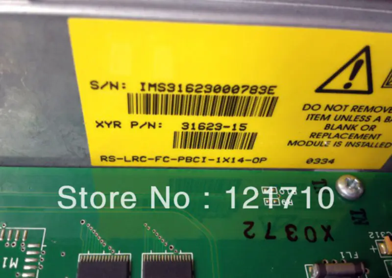 Řadič Raid 31623-15 RS-LRC-FC-PBCI-1X14-OP 106-02083+C1 fornetapp ds14 storage industrial motherboard