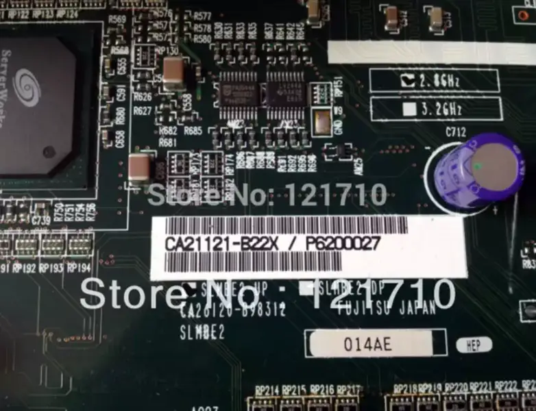 Řadič úložiště Fujitsu ETERNUS E3000 E3K CA21121-B22X CA26120-B98312 CA06259-D251 průmyslová základní deska