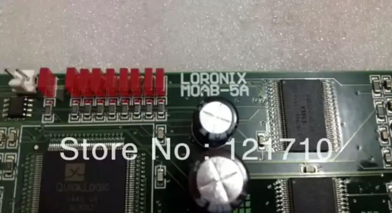 VERINT LORONIX VERINT LORONIX MOAB-5A Digitální videorekordéry 310-0501 REV E průmyslová základní deska