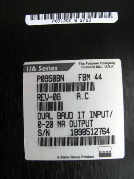 FOXBORO P0950BN