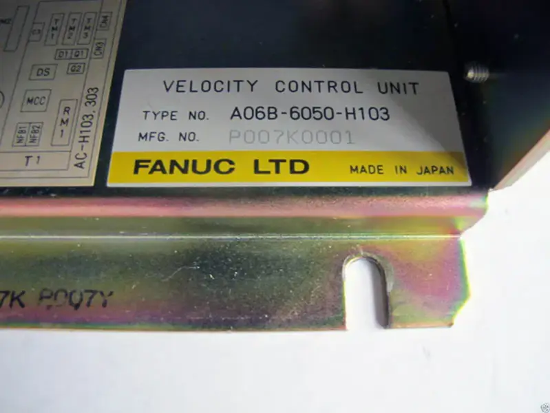 Fanuc A06B-6050-H103