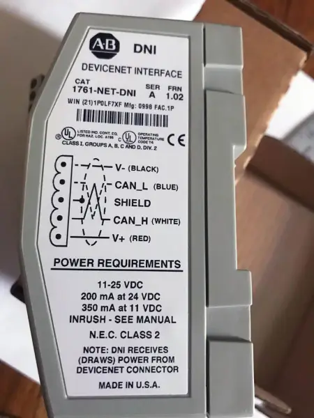 Allen-Bradley 1761-NET-DNI
