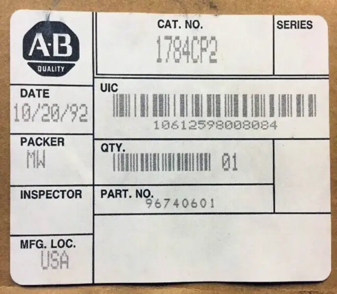 Allen-Bradley 1784-CP2