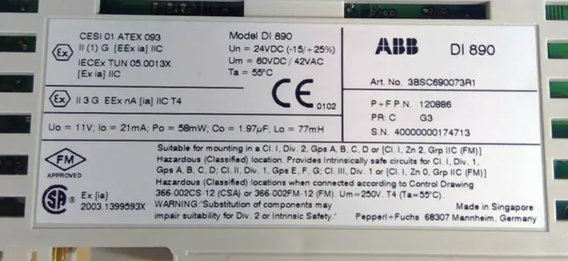 ABB 3BSC690073R1
