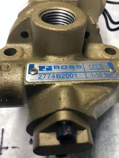 ROSS CONTROLS 2774B2001