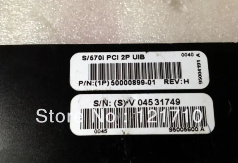 IBM DI S/570i PCI 2P UIB 50000899-01 REV H 30500832 A 932414 55500124-01 D průmyslová základní deska
