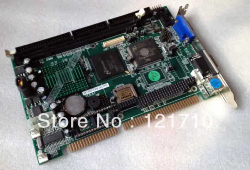 IPC-586VDH(GX)/200B VER:A1 Průmyslová základní deska s kartou CPU poloviční velikosti