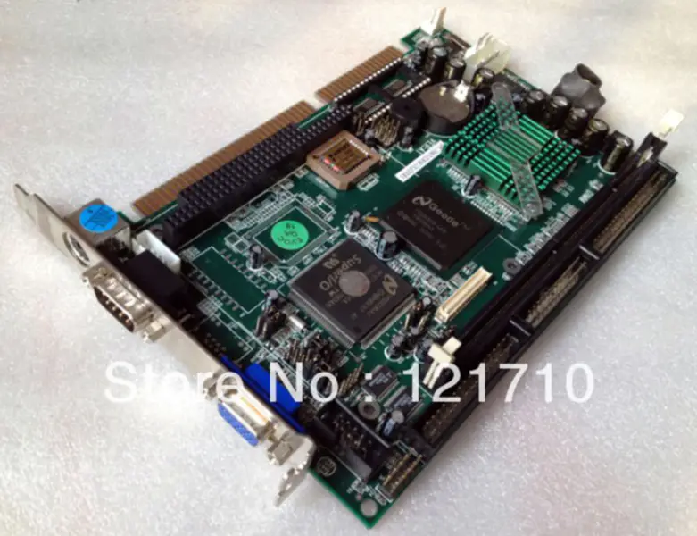 IPC-586VDH(GX)/200B VER:A1 Průmyslová základní deska s kartou CPU poloviční velikosti