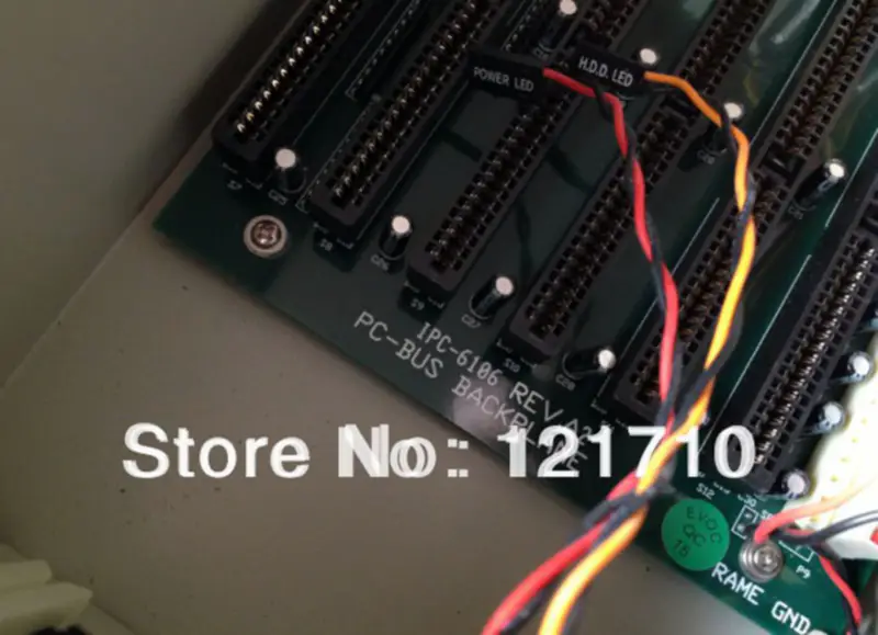 EVOC EVOC deska IPC-6106 REV A2 PC-BUS BACKPLANE průmyslová základní deska