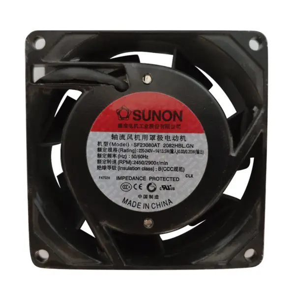 Tchaj-wan SUNON SF23080AT 2082HBL.GN 8025 80*80*25cm 220V Skříňový chladicí ventilátor
