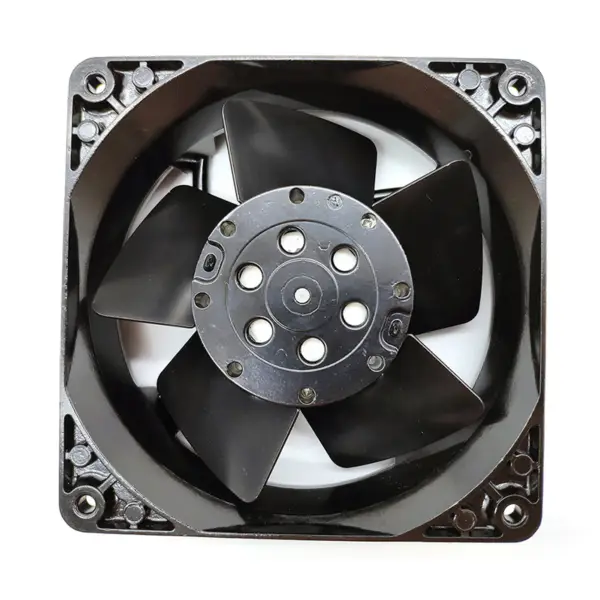 velikost 120x 120 x 38mm 115 V AC, průtok vzduchu 180m3/h, 3100 ot/min 4600X ebmpapst chladicí ventilátor
