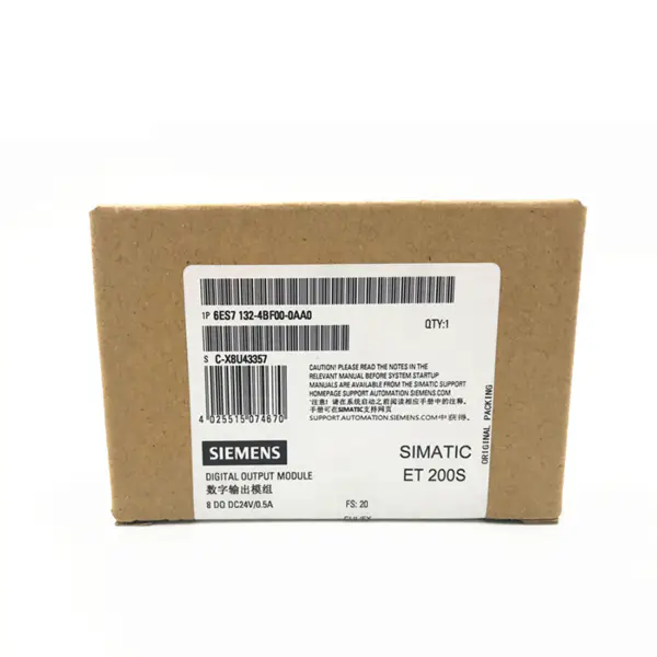 Siemens Simatic S7 ET200S PLC Digitální výstupní modul 6ES7 132-4BF00-0AA0 Průmyslová automatizace DE