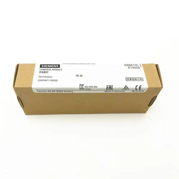 Siemens Simatic S7 ET200S TM-E15C24-01 Svorkovnice 6ES7 193-4CB30-0AA0 Package Industrial Ect DE