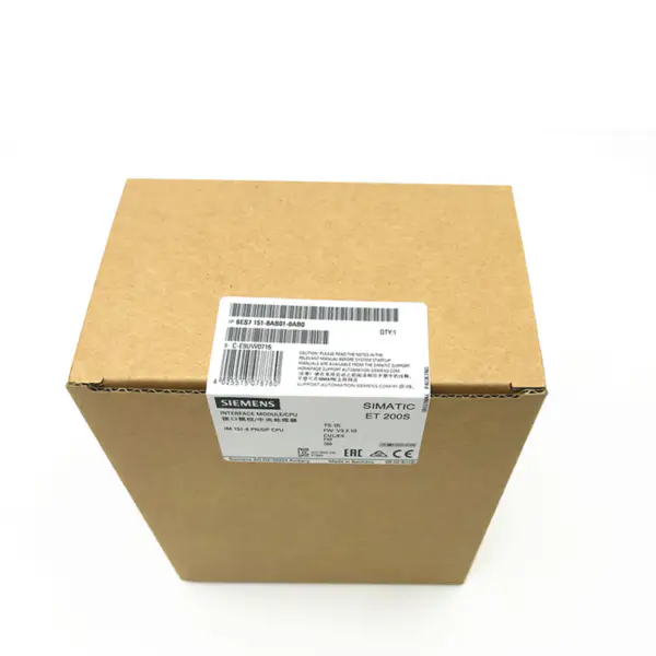 Siemens Simatic S7 ET200S PLC IM151-8 PN/DP Modul rozhraní CPU 6ES7 151-8AB01-0AB0