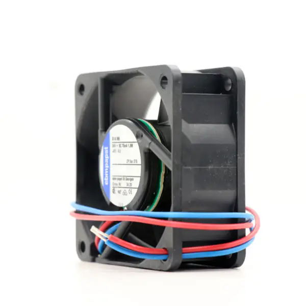Ebmpapst 614NN 60 x 60 x 25mm 24VDC 1,8W 42m3/h 5100RPM 75mA Chladicí ventilátor s kuličkovým ložiskem Modul pohonu