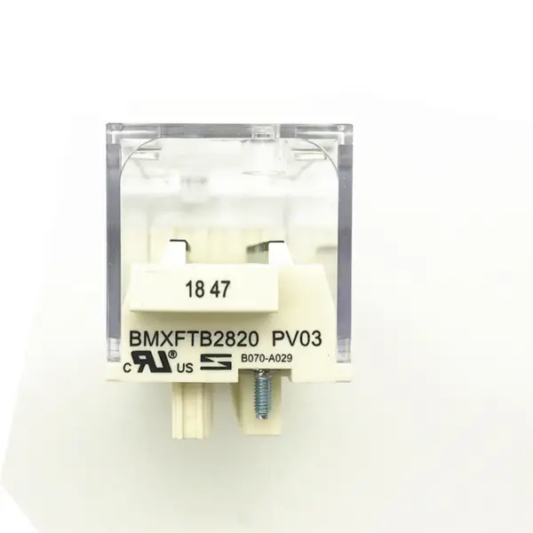 PLC pro Schneider Modicon X80 Pružinová svorkovnice 28 bodů BMXFTB2820