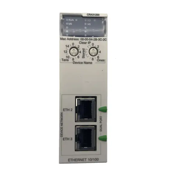 PLC pro Schneider Modicon X80 E/IP Standard Ethernet I/O Processor Interface Module BMXCRA31200