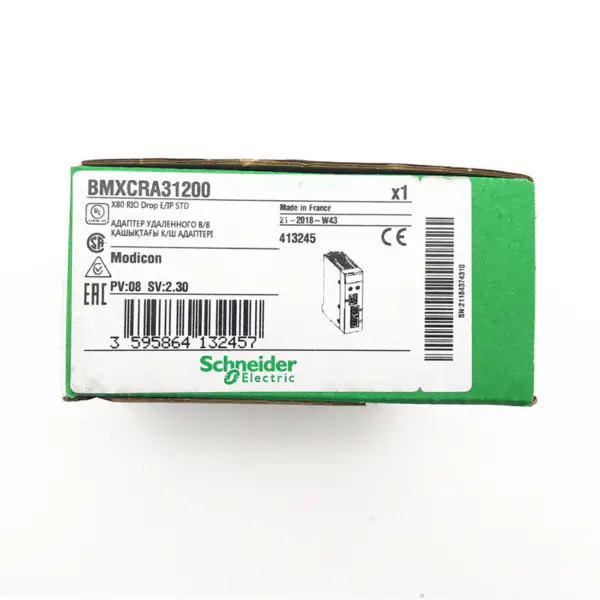 PLC pro Schneider Modicon X80 E/IP Standard Ethernet I/O Processor Interface Module BMXCRA31200