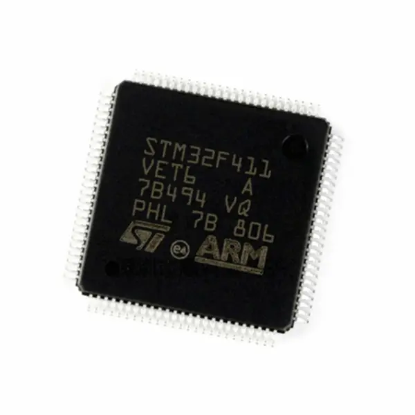 Mikrokontrolér IC čip STM32F411VET6TR STM32F411VET6U STM32F411VET6 IC MCU 32BIT 512KB FLASH 100LQFP