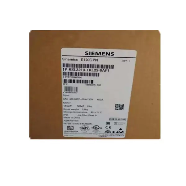 Nový a originální ovladač SINAMICS V90 6SL3210-5FE13-5UF0 3.5KW
