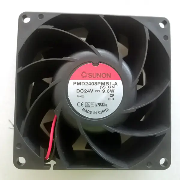 Tchaj-wan SUNON PMD2408PMB1-A DC 24V 80*80*38 mm 9,6W chladicí ventilátor skříňového měniče
