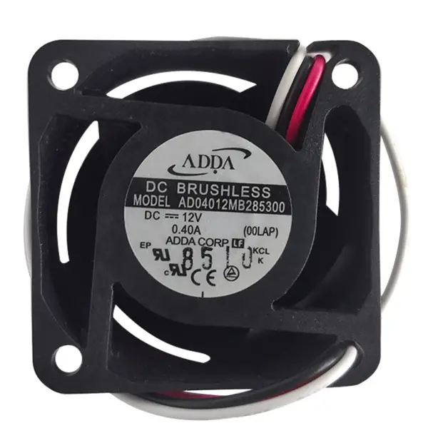 AD04012MB285300 nový originální tchajwanský ventilátor ADDA 40 * 40 * 10 mm DC12V s dvojitým kulovým ventilátorem chladiče