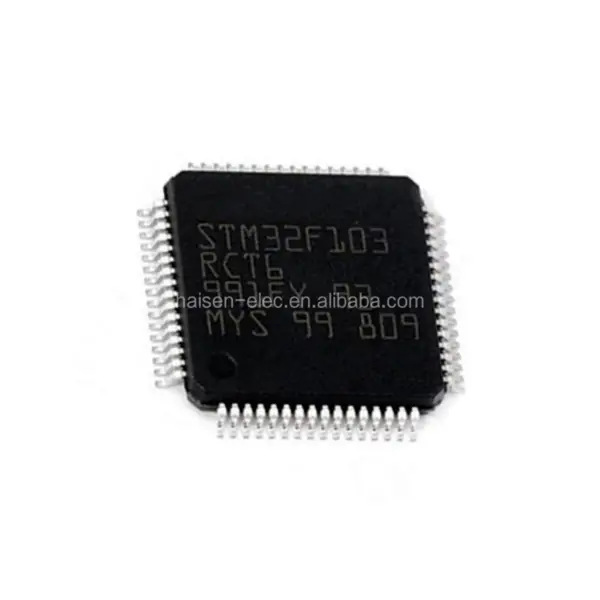 Řada STM32F 64 kB Flash 20 kB RAM 72 MHz 32bitový mikrokontrolér Integrované obvody Vestavné čipy STM32F103C8T6